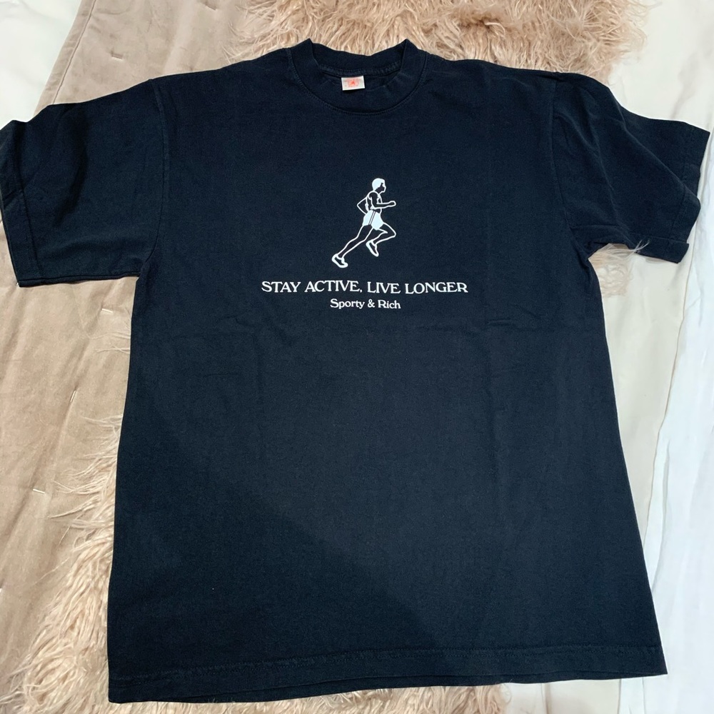 Sporty & Rich Live Longer T Shirt